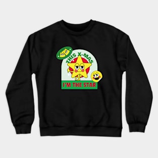 Star Christmas Cute Crewneck Sweatshirt